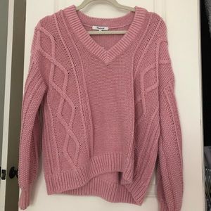 Madewell Cable Knit Sweater